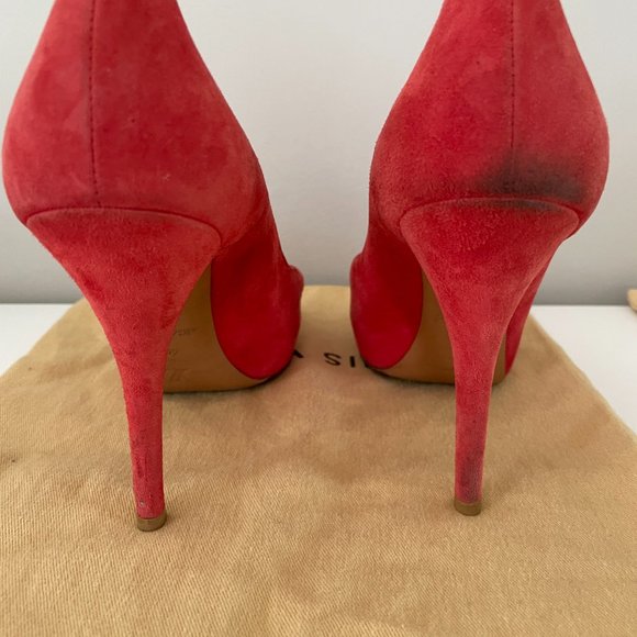 Louis Vuitton open toe pumps size 9 (40) - Picture 6 of 9